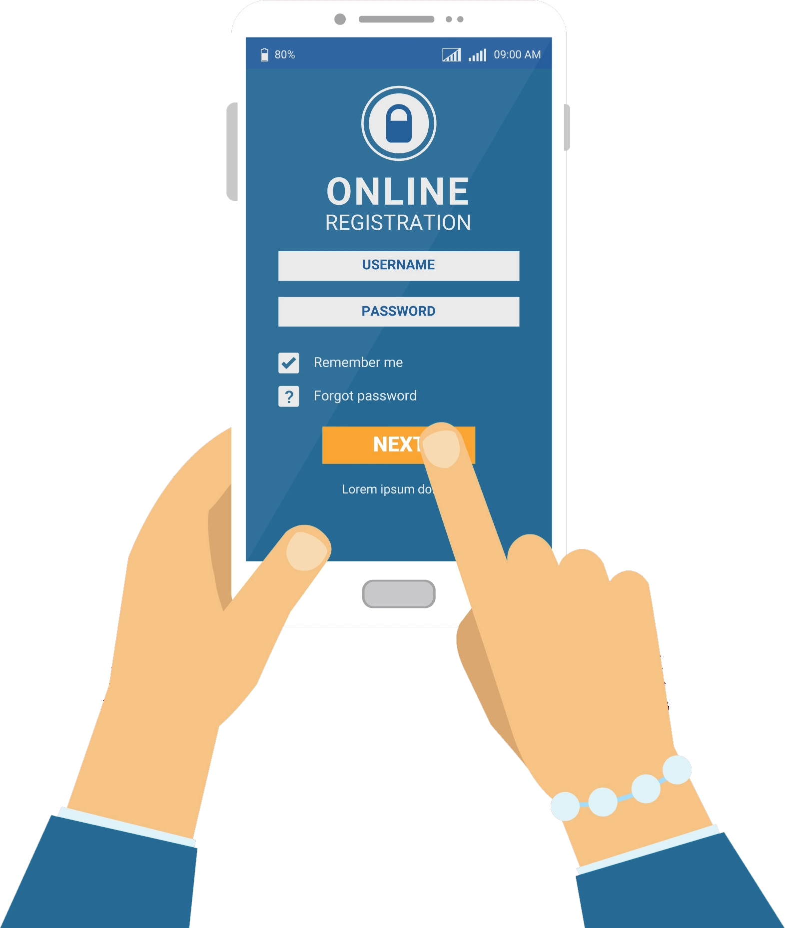 Quiz App in Hand